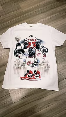 MICHAEL JORDAN Chicago Bulls Legends Championship - Vintage 90s Nba Sz Medium • $36