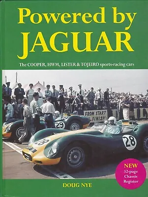 £25 • Buy Powered By Jaguar Expanded Edition With Chassis Register By Doug Nye  (2005)