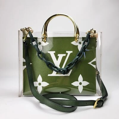 £1197.68 • Buy LOUIS VUITTON Toiletry 26 XL Pochette Giant Monogram Cosmetic Pouch Khaki Green