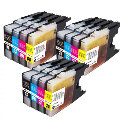 12x LC71 LC75 LC79 Ink Combo Fits Brother MFC-J625DW/MFC-J825DW MFC-J6710DW • $17.59