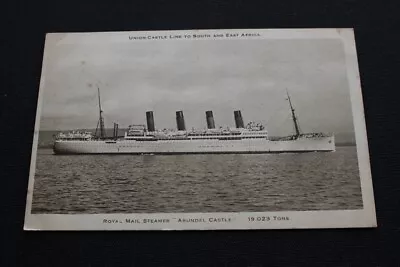 Union Castle Line Early Postcard Rms Arundel Castle  • £8