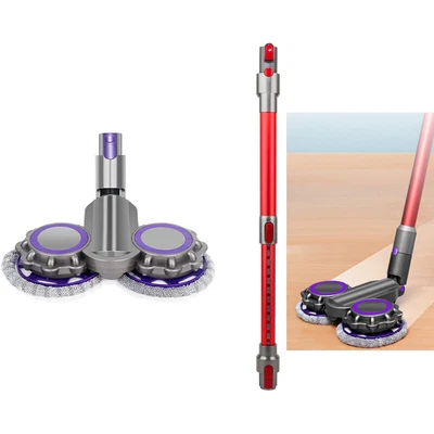 $44.99 • Buy Electric Mop Head For Dyson V15 V11 V10 V8 V7 Vacuum Cleaner / Telescopic Rod