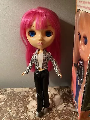 Little Big Eyes Doll 2001 StreetWise Creations Pink Hair Color Changing Eyes  • $36.50