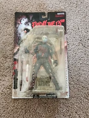 McFarlane Toys Movie Maniacs Friday The 13th Jason Voorhees Action Figure Bloody • $47.99