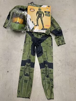 Halo Infinite Master Chief Costume Mask Medium 7 8 Pretend Play Dress-Up • $19.99