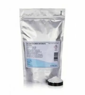 CALCIUM CHLORIDE - Dihydrate Food Grade Premium Product - NOT IN A PLASTIC BAG! • £117.99