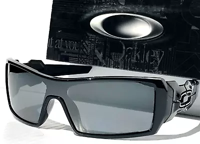 $158.86 • Buy Oakley OIL RIG Polished Black POLARIZED Black Iridium Lens Sunglass 9081 26-203