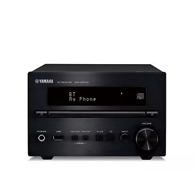 Yamaha CRX-B370D CD Receiver With Bluetooth DAB+ Radio Black Hi-res Music USB... • $579