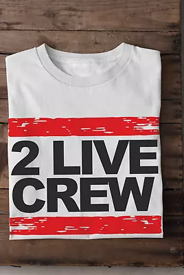 2 Live Crew Band Logo White T Shirt Full Size S-5XL • $19.94