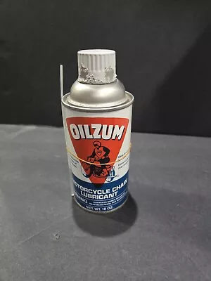 Vintage Nos Oilzum Motorcycle  Chain Lubricant  10 Ounces Nos • $9.99