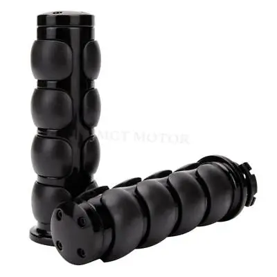 1  Motorcycle Hand Grips For Harley Touring Road King Softail Sportster 883 1200 • $37.11