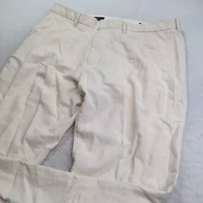 J Crew Slim Bedford Linen Blend Flat Front Pants Men's Size 36 30 P9 • $16.99