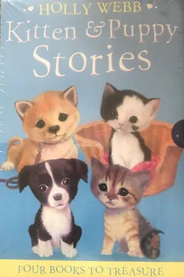 Holly Webb Kitten & Puppy Stories 4 Book Box Set To Treasure • £9.99