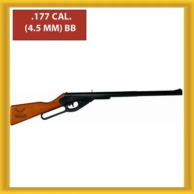 Daisy Youth Model 105 Buck Spring-Air 29.8  BB Rifle Gun Brown Black • $39.99