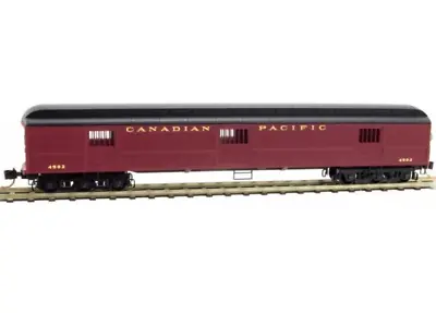 Micro Trains N Scale ~ 70’ Horse Baggage Car ~ Canadian Pacific #4502 ~ 14900080 • $25.92