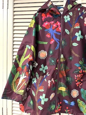 $151.80 • Buy Very Pretty GORMAN  Garden” Raincoat Coat Jacket * Size S/M