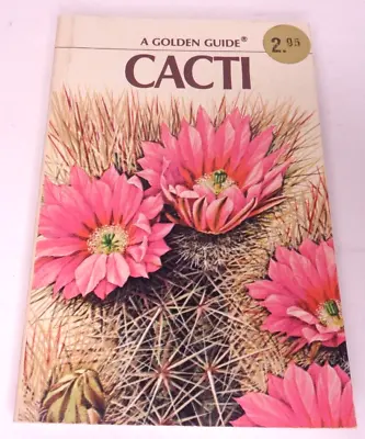 $14.99 • Buy 1974 Cacti Golden Guide Vintage 70's Pocket Field Guide 24357