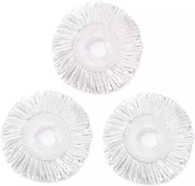 3 Pack Spin Mop Replacement Head For Hurrica Mopnad Cassabel And Other 360 Spin • $15.07