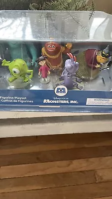 Disney Pixar Monsters Inc Figurine Playset NIB Disney Cake Toppers 6 Pieces • $29