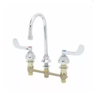 T&S B-2866-05CRV05 Medical Faucet Swivel Gooseneck Lever Handles Chrome • $199.99