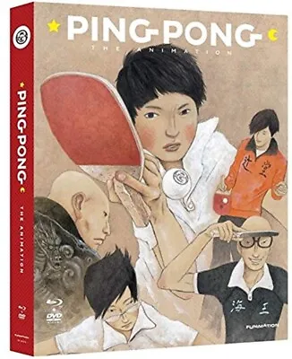 Ping Pong The Animation The Complete Series 4disc Bluray & Dvd Set Oop • £85