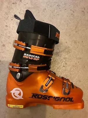 Rossignol Radical WC Ski Boots Sz 26.5 Brand New Solar/Black  • $168.26