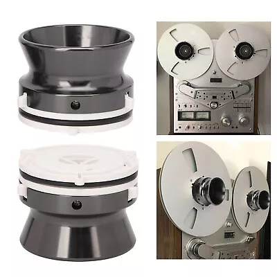 1 Pair NAB Hub Adapters Professional Polished Reel To Reel Tape NAB Adapter US • $48.47