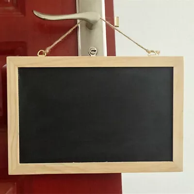 Hanging Art Blackboard MiniBlackboard Signs Chalkboard Sign Wedding Place Cards • £7.99