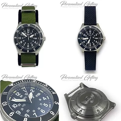 Personalised MWC Navigators Watch Engraved Automatic Wristwatch GTLS Any Logo • £385