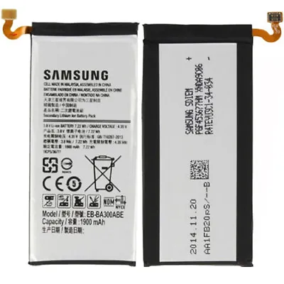 Samsung Internal Battery For Galaxy A3 (2015) 1900mAh - EB-BA300ABE • £2.99