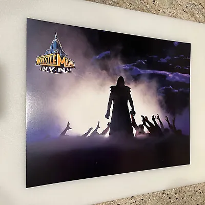 WWE Poster Print The Undertaker Wrestlemania 29 NY NJ Pro Wrestling 11” X 14” • $20.13