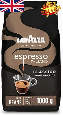 Lavazza Coffee Beans - Intensity 5/10 100% Arabica Light Roast 1 Kg • £13.80