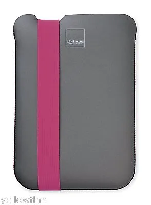 £3.49 • Buy Acme Made Skinny Sleeve Case Cover For Apple IPad Mini 1/2/3 - Pink / Grey