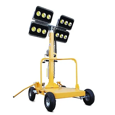 Mobile Lighting Tower 5 Mtr Tall Site Road Traffic Working Light 800W LED  • £2299.99