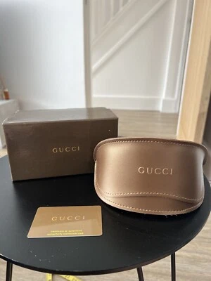 £14.99 • Buy Genuine Gucci Glasses Pouch & Box 