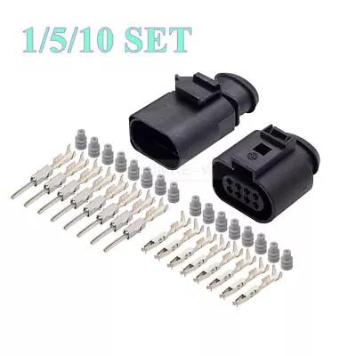 8 Pin/Way Automotive Gearbox Male Female Connector Plug Socket Kit For VW AUDI • $5.90