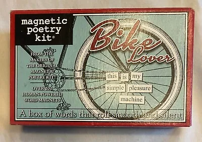 Cycling Bike Lover Magnetic Poetry Kit - 2016 • $9.95