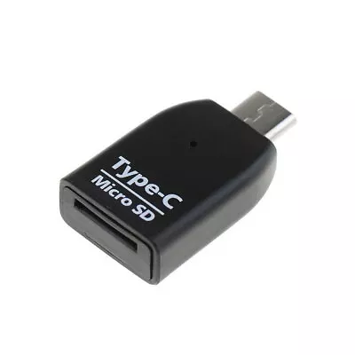 Mini Type C Micro SD TF Memory Card Reader OTG Adapter USB 3.1 Portable • $7.29