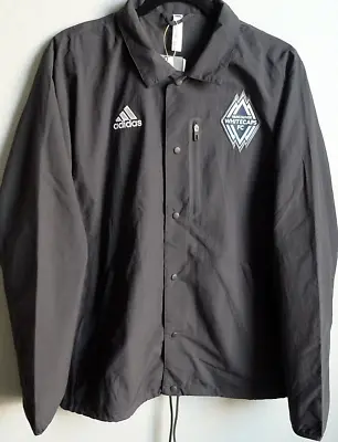 Men's Adidas Vancouver Whitecaps Soccer Anthem Jacket L NWT • $44.99