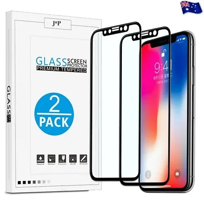 $5.99 • Buy 2X For Apple IPhone X XS Tempered Glass / Pet LCD Screen Protector Film Guard