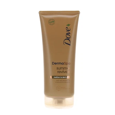 £4.49 • Buy Dove Derma Spa Summer Revived Body Lotion With Self Tanner 200ml -Medium To Dark