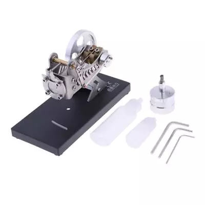 Metal Mini   Engine Model Motor Heat  Boys Girls Educational Toy • $60.40