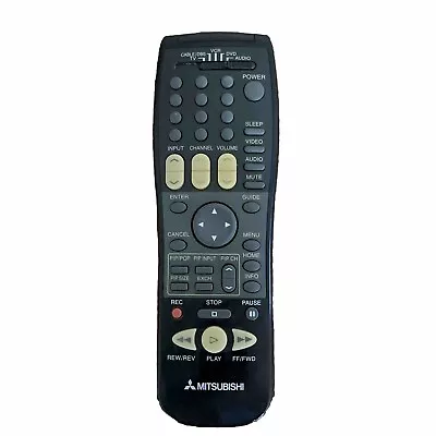Mitsubishi TV VCR DVD Cable Audio Remote Control 290P122A20 Untested • $9.95