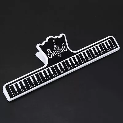 2Pcs Musical Book Note Clip Plastic Page Holder Musical Instrument Performance • $5