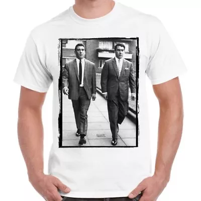 The Kray Twins Brothers East London Gangster Prison Vintage Retro T Shirt 1931 • £6.35