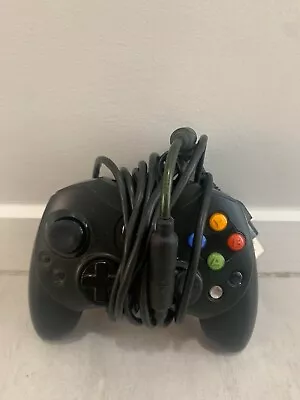 Genuine Microsoft Xbox Original Wired Controller S Black • $40