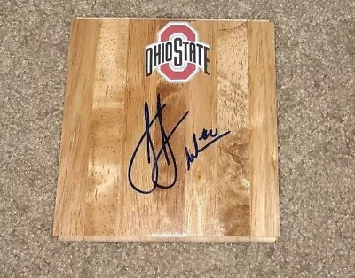 Jared Sullinger Signed 6x6 Parquet Floorboard Ohio State Buckeyes Basketball • $22.49