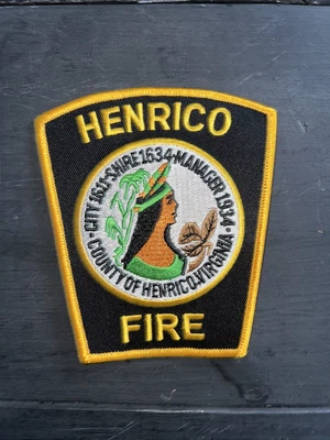 $2 • Buy Henrico VA Fire Department Patch