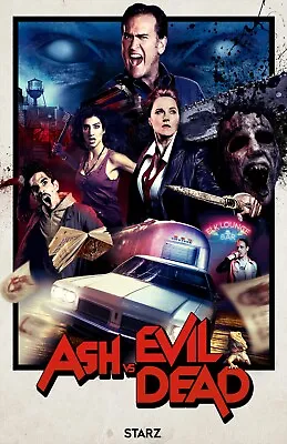 ASH VS EVIL DEAD Poster Print (d) - 11 X 17 Inches - Bruce Campbell • $13.96