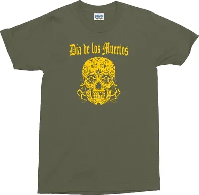 £17.99 • Buy Mexican Skull T-Shirt - Day Of The Dead, S-XXL, Various Colours